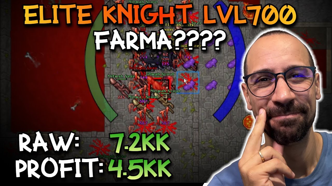 COMO É JOGAR EM UM EK LVL 700?