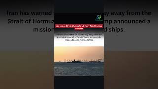 Iran Issues Direct Warning To US Navy Amid Hormuz Standoff