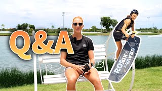How to PROGRESS quickly? WHEN did I start wakeboarding and MORE - Q&A TIME