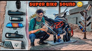 Best & Cheapest | Loudest full system exhaust for KTM DUKE 390