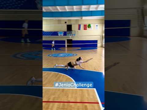 #jeniachallenge от Гребенникова Жени #volleyball #волейбол #volleyballgirls #volleyballchallenge