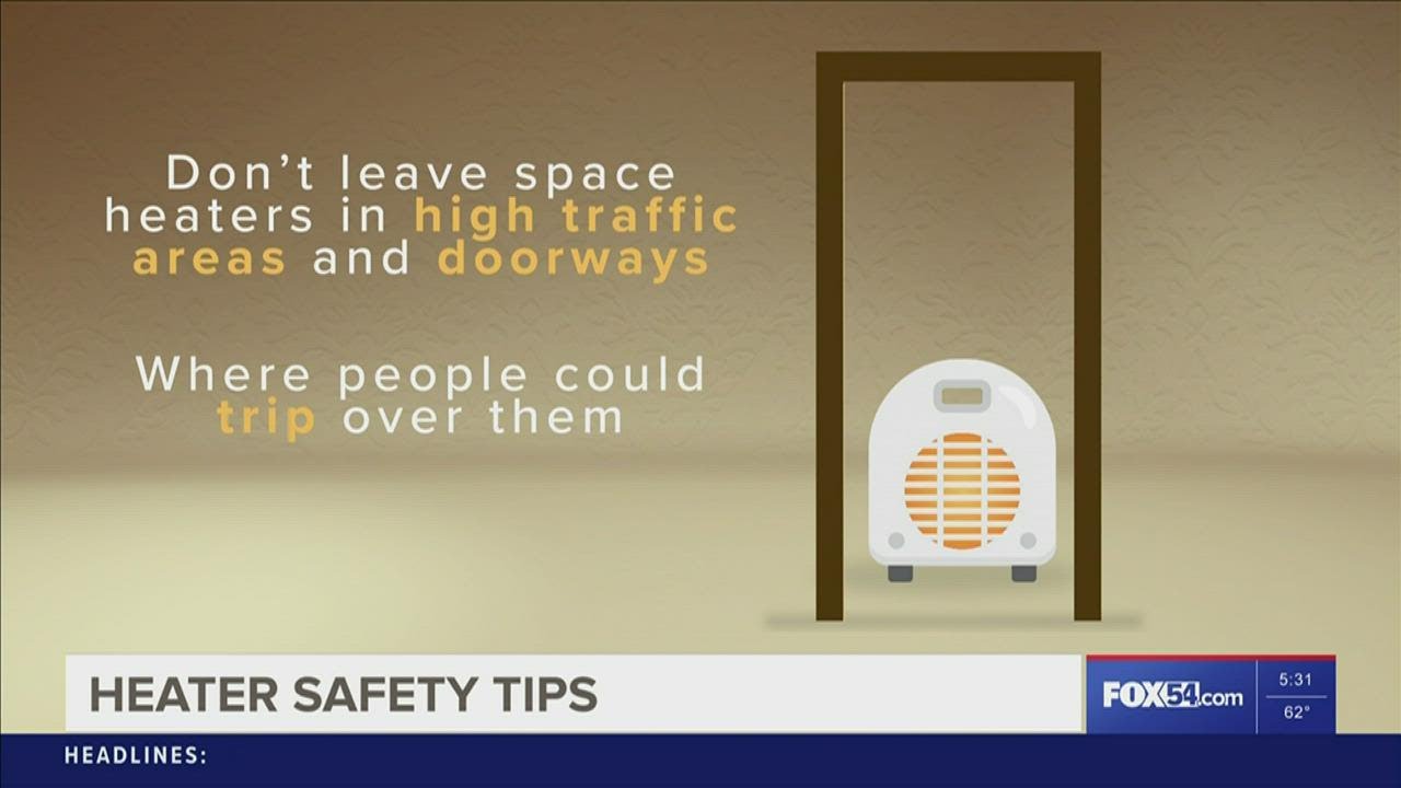 Space heaters safety tips for preventing house fires YouTube