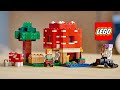 Epic Minecraft Mushroom House Lego Set Build