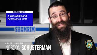 Nosson Shusterman Speaks For Crown Heights Shomrim Fundraiser