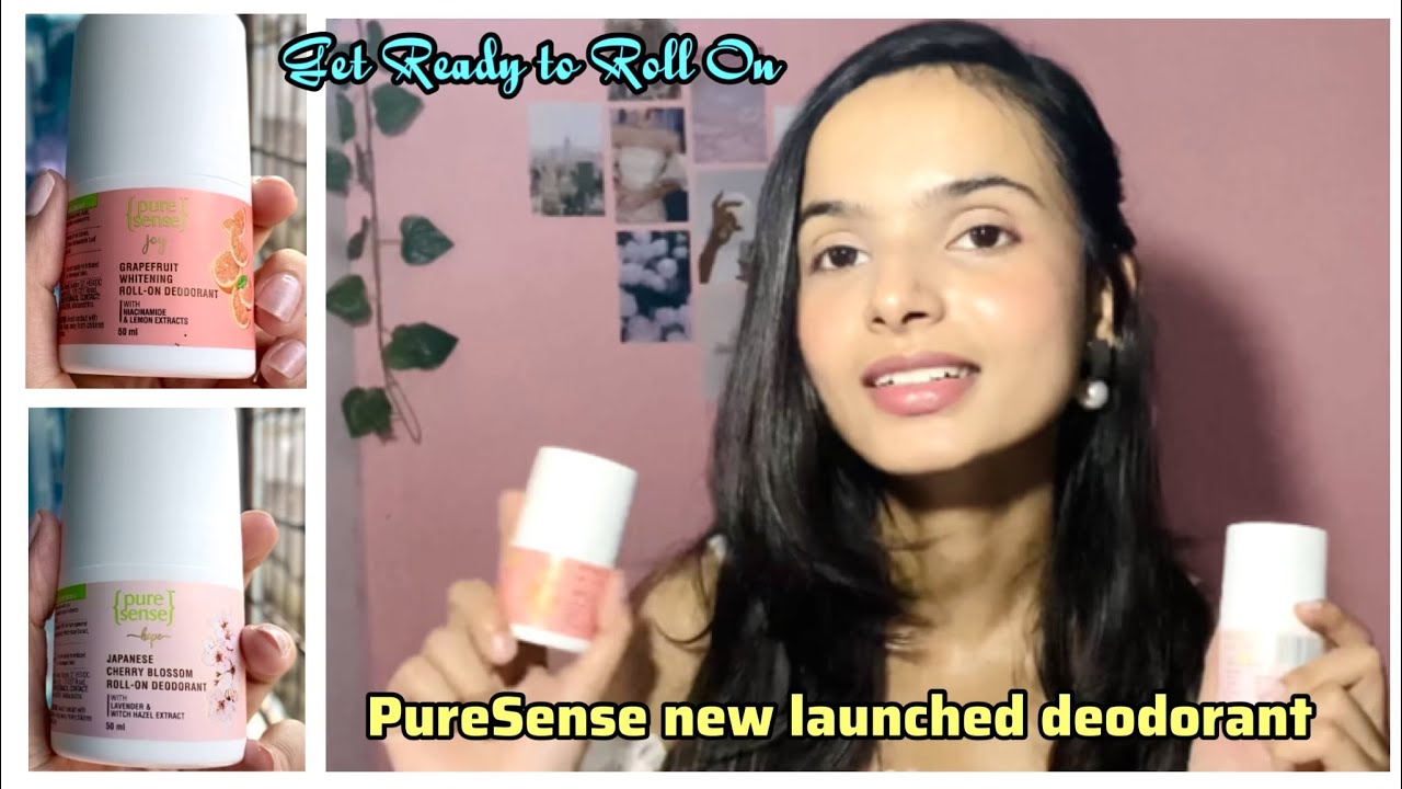 PureSense New Launched RollOn Deodorants Joy & Hope Review Roll on