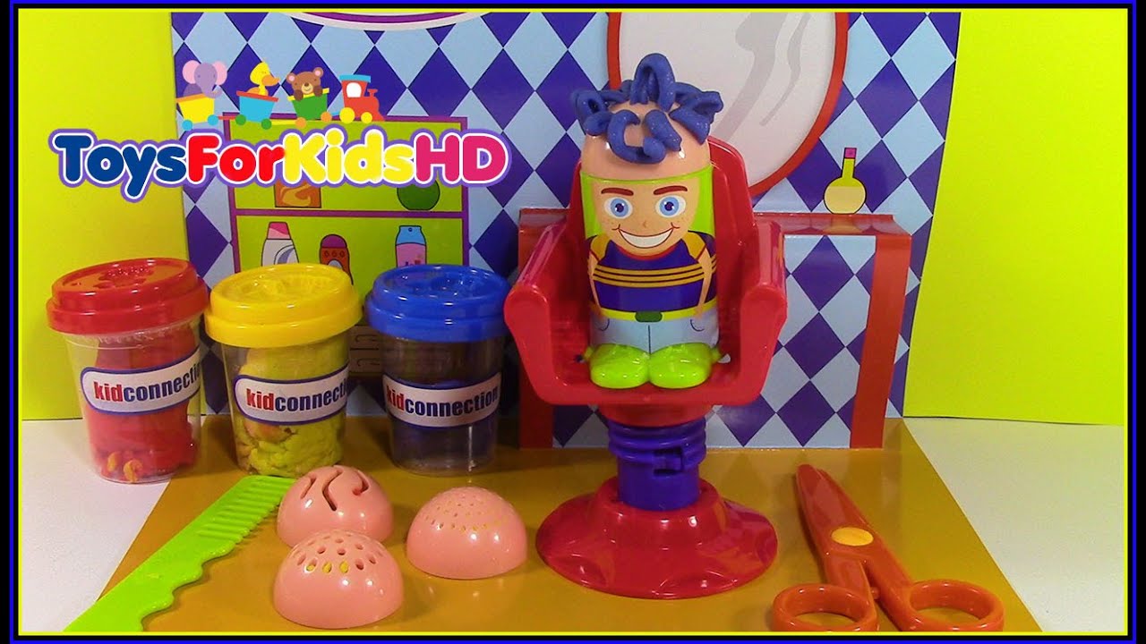 Peluqueria Doh Kid connection Play Doh Hair Salon Juguetes de Play