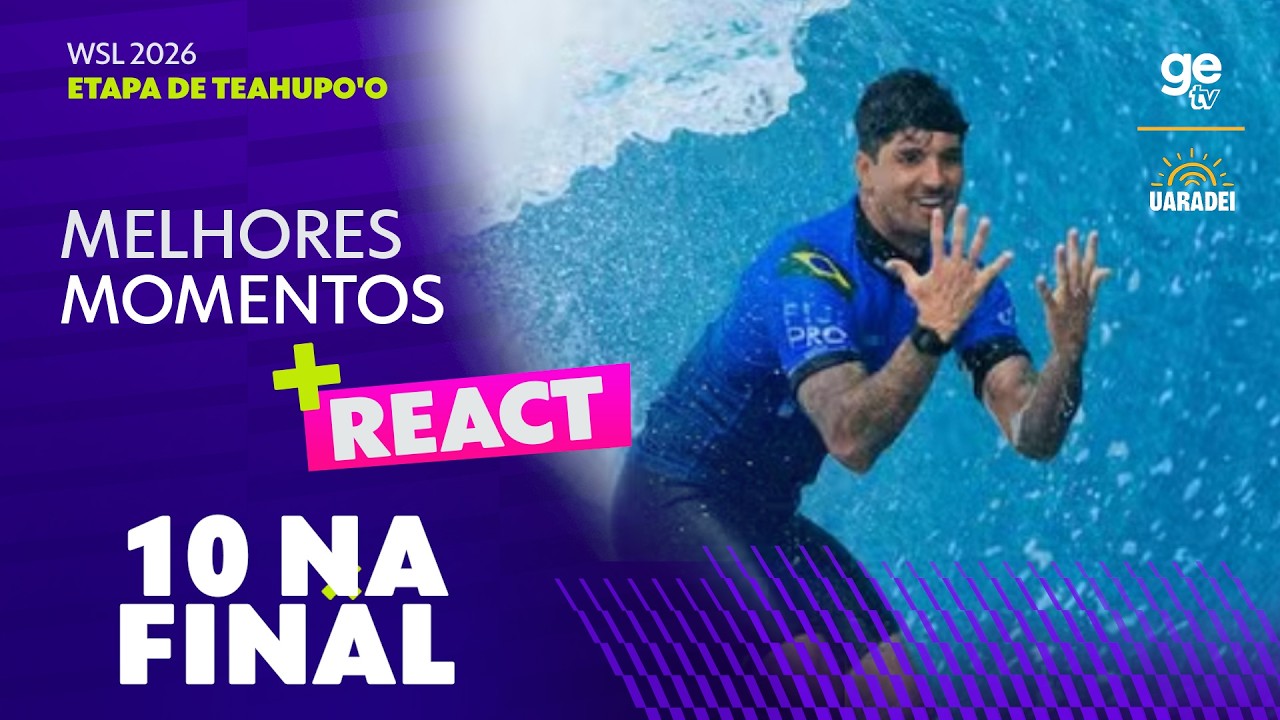 MEDINA BRILHA, TIRA 10, MAS ACABA VICE EM FIJI | MELHORES MOMENTOS | WSL 2026 | ge tv