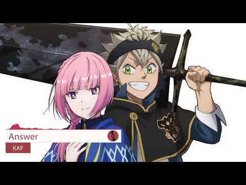 Black Clover Ending 11 Full Answer KAF Lyrics CC