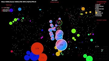 Agar.io| Duo Takeover w/ Hype. #3