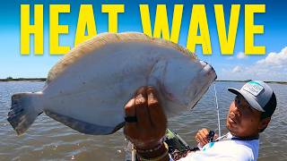 Do Fish Bite In Summer Extreme Heat? + Hot & Spicy Catch & Cook!