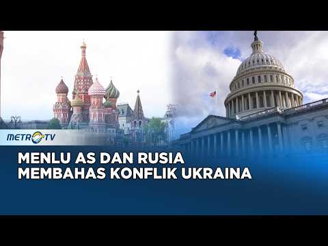 Lavrov dan Rubio Bahas Hubungan Rusia AS serta Konflik Ukraina