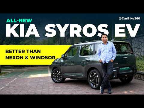 2026 Kia Syros EV Review - Better than Tata Nexon EV and MG Windsor?