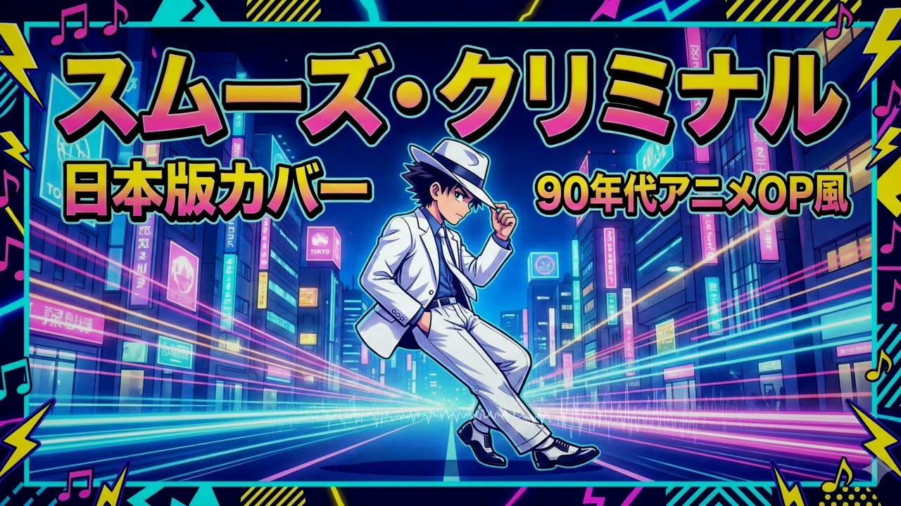 If Smooth Criminal was a 90s ANIME OPENING 🕺🔥 (Japanese Cover)