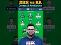 Srh vs rr dream11 prediction dream11 srhvsrr srhvsrrdream11 dream11prediction cric11forecast