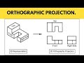 How To draw Orthographic Projection