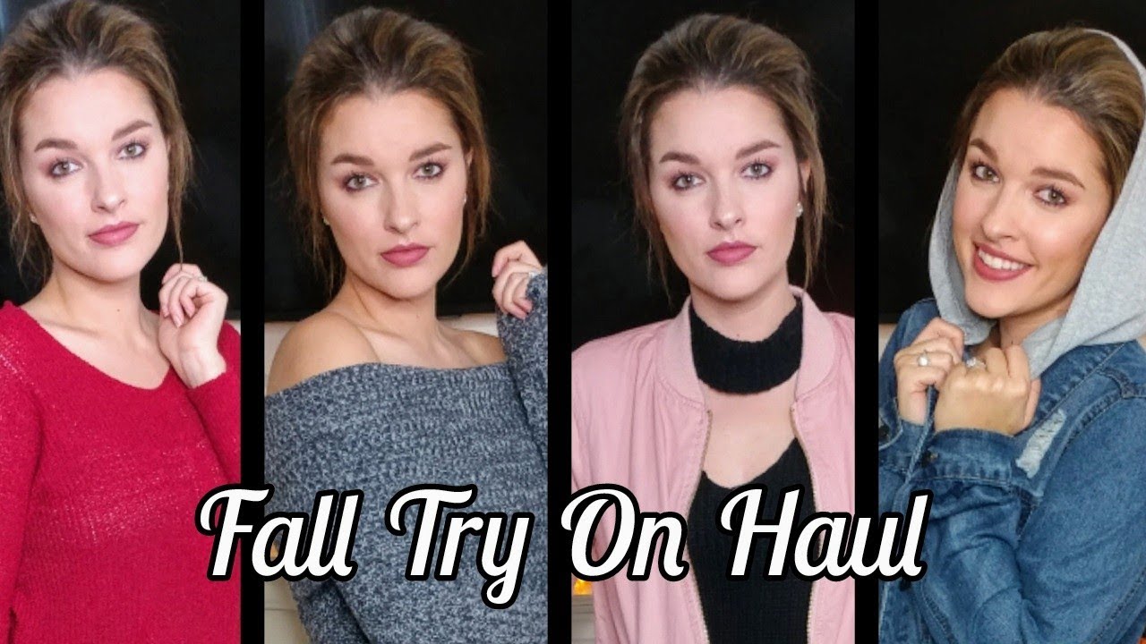 Fall Clothing Try-On Haul 2017!!!