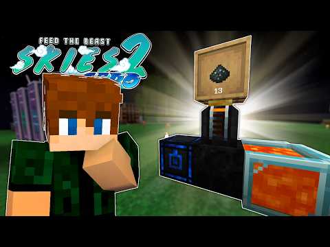 This MACHINE is INSANE for GENERATING RESOURCES!!!! - Minecraft FTB Skies 2 Aero E12 (1.21.1)