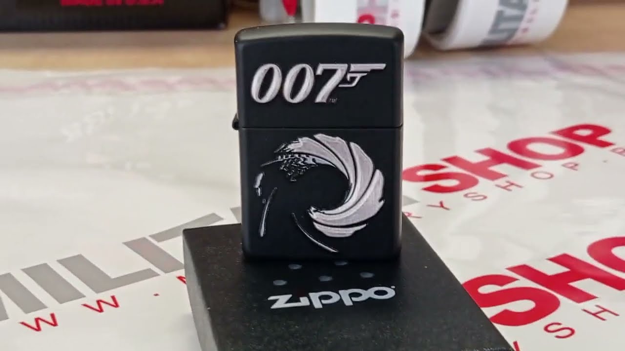 Zippo Upaljač James Bond 007 Design