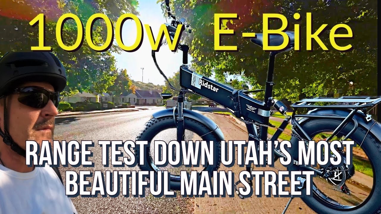 How Far Can the RIDSTAR 1000w Go? Range Ride Reaction