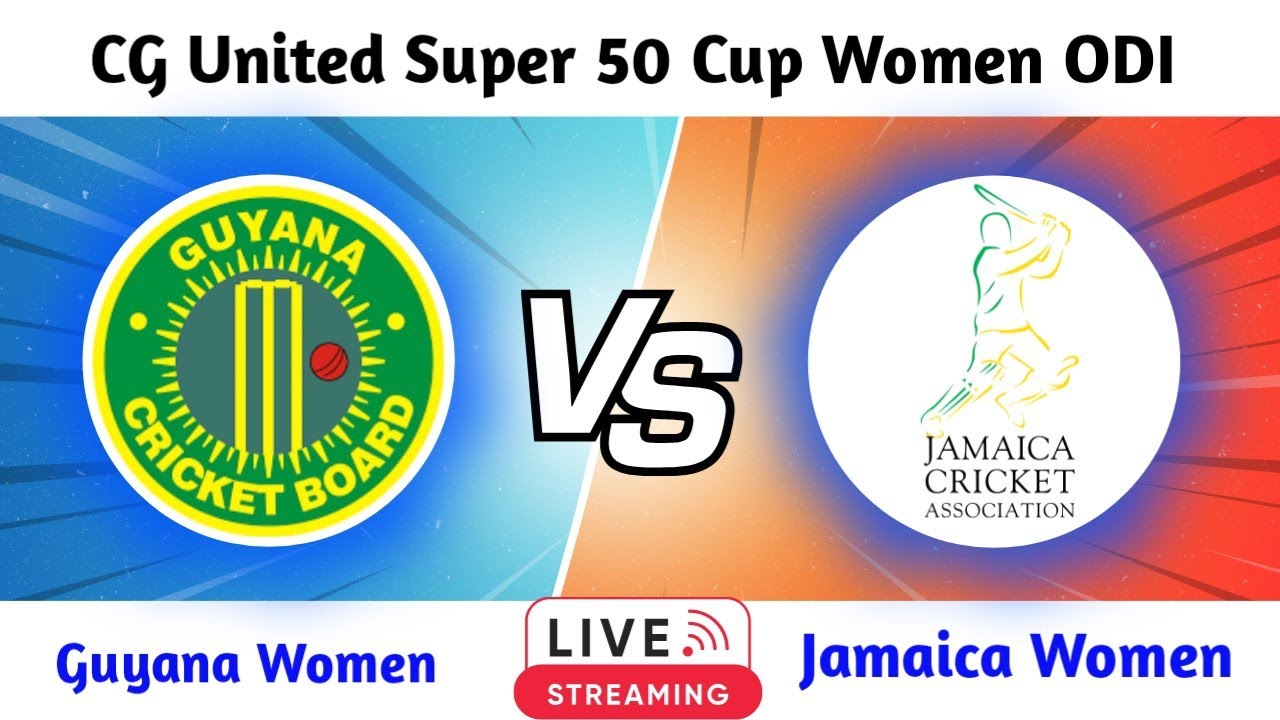 Guyana Women vs Jamaica Women Live Cricket Score  | Super 50 Cup Women Live Cricket Score Straming