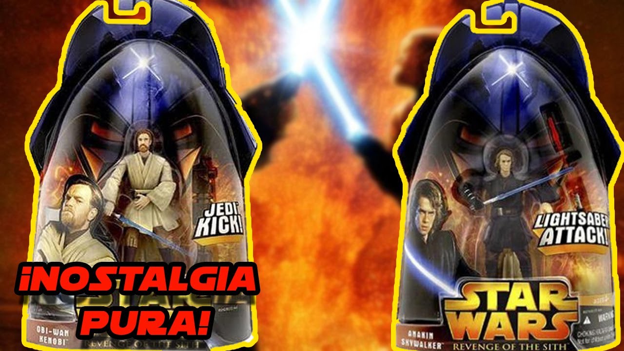 Unboxing - Figuras De La Venganza De Los Sith (Anakin y Obi-Wan)