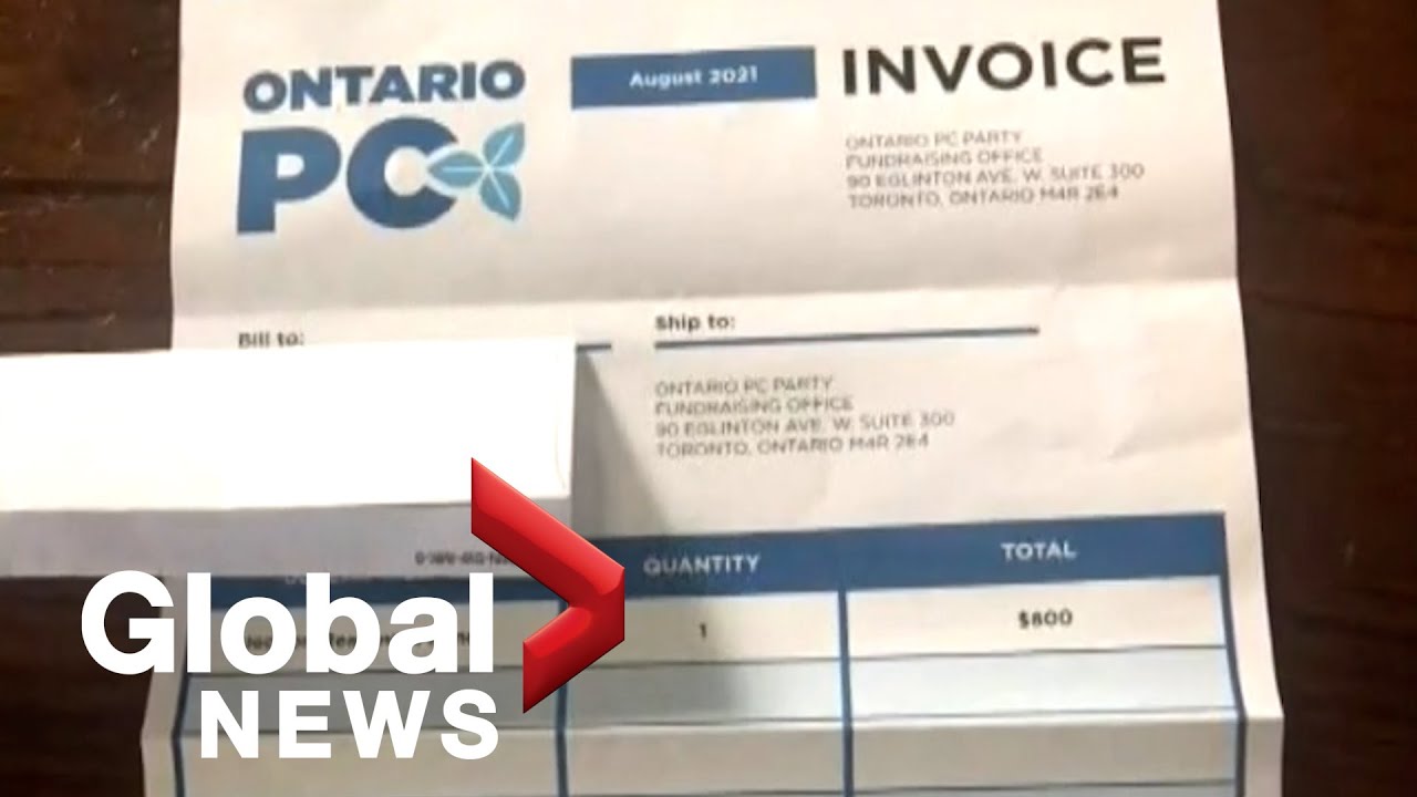 Phony invoices stirring up controversy with Ontario’s PC party