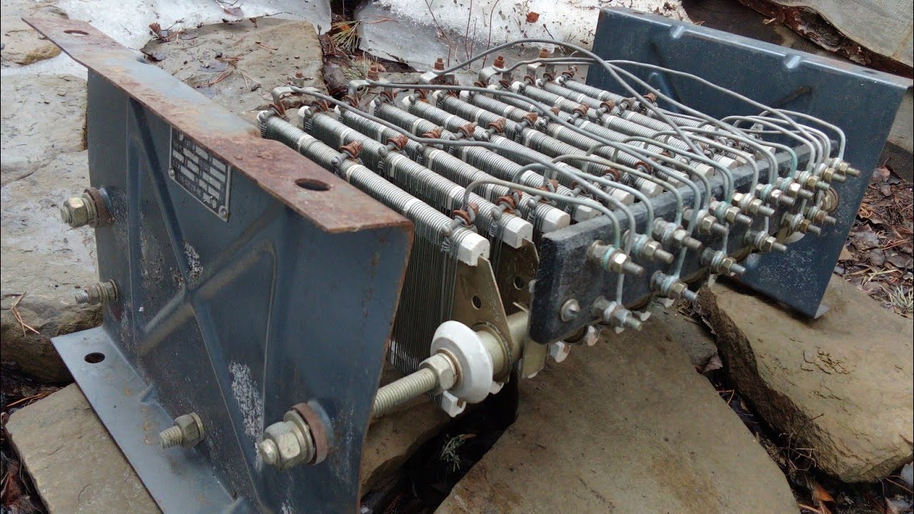 ЯС-3 Резисторный блок, 2900 руб за кг Константановой проволоки... - YouTube