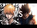This is epic Sprite fight, Ichigo vs Goku!
