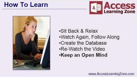 Microsoft Access Beginner Level 01. Lesson 00. Introduction