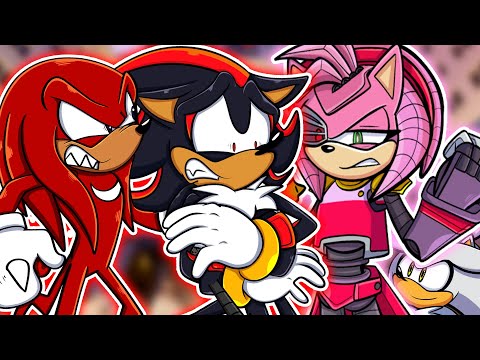 SHADOW KNUCKLES SILVER AND RUSTY ROSE HANG OUT AT THE HOTEL IN VR CHAT