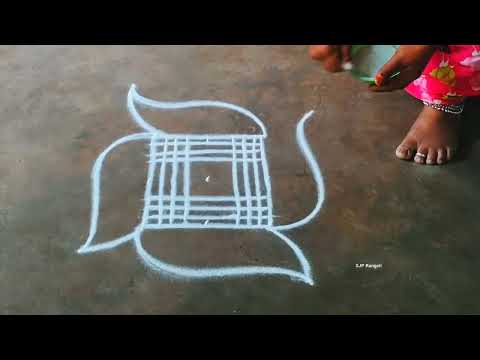 Aani madham special Rangoli 🌺 daily kolam designs 🌺 simple Rangoli designs