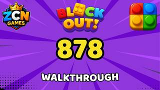Block Out Level 878 Walkthrough | Full Solution
