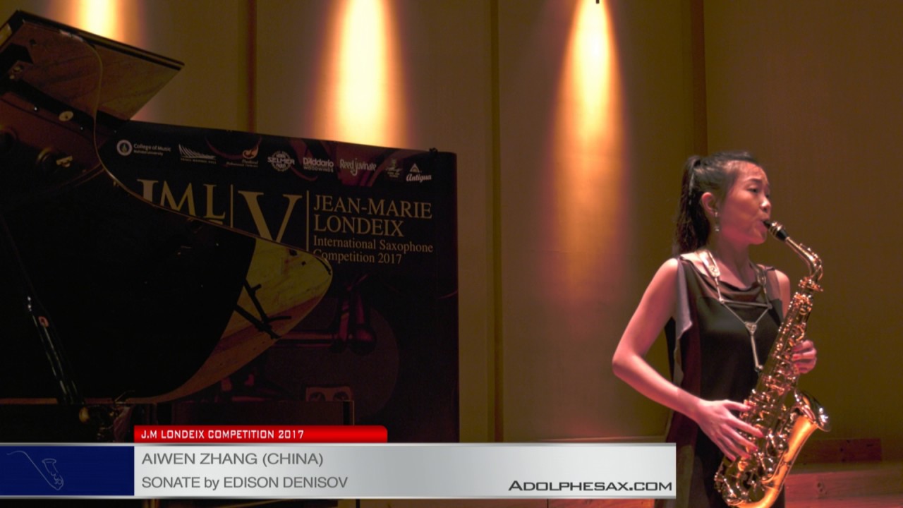 Londeix 2017 - Semifinal - Aiwen Zhang (China) - Sonate by Edison Denisov