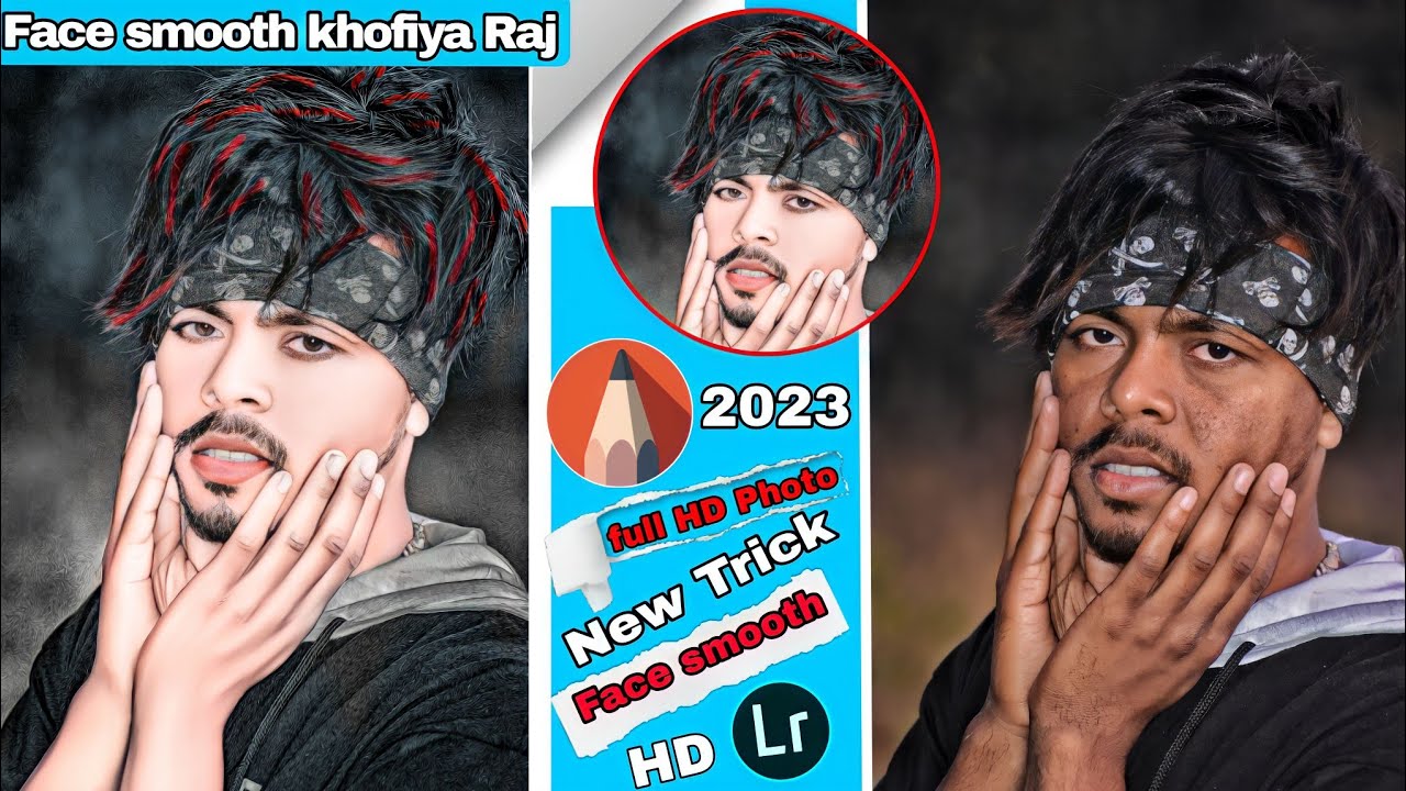 Full HD Face Smooth New Trick |Oily Smooth Skin HDR Secret Tricks 🤫 face Smooth Editing| Autodesk