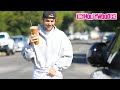 Justin Bieber Picks Up Coffee For His Wife Hailey To Take Back To Her From Community Goods In WeHo