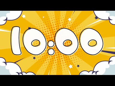 10-Minute Timer: Superhero Countdown - YouTube
