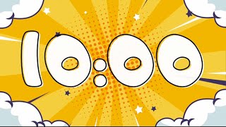 🦸‍♂️ 10-Minute Superhero Countdown Timer | Classroom Focus Timer for Kids & Teachers