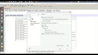 Eclipse : Failed to load JavaHL Library  on linux