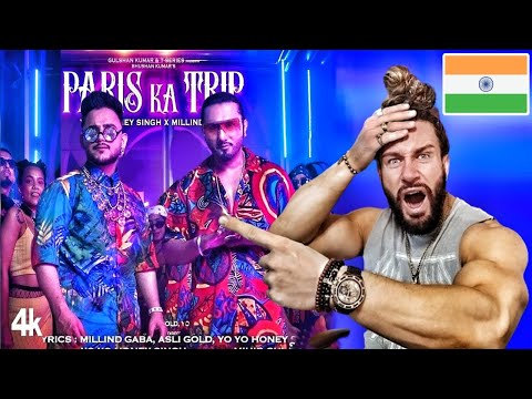 🇺🇸 (REACTION) Paris Ka Trip - Millind Gaba X Yo Yo Honey Singh | Asli Gold, Mihir G | Bhushan Kumar