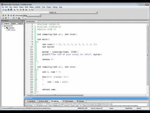 CISC 130: Introduction to Arrays as Parameters