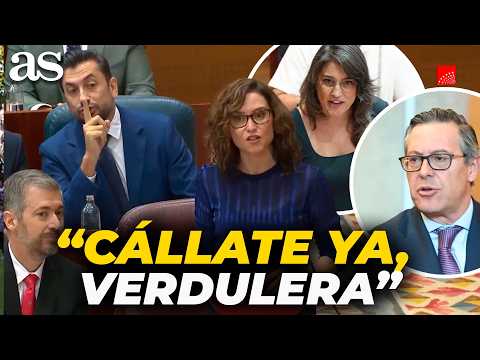 PP DEPUTY lashes out at the opposition in the Madrid Assembly: "SHUT UP ALREADY, YOU FISHWIFE"