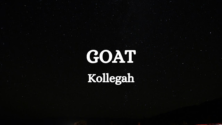 Kollegah - GOAT (Lyrics)