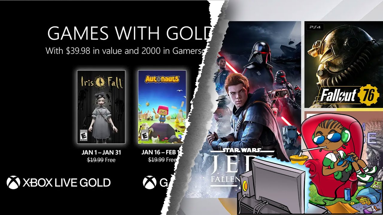 Xbox Reveals Two Games With Gold Titles For January 2023