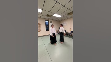 6th kyu Ushiro Ukemi breakfall with ki tests