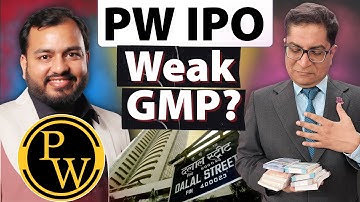 PhysicsWallah IPO GMP Weak? Grey Market, Listing Gain, Startup-Unicorn,  Basics Concepts for Economy