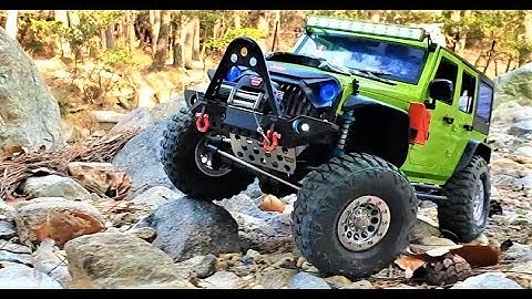 RC CAR SCX10 II(T-Rock) Jeep Trail Adventure