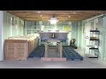 Part 1 Aquaponics basement system organic/food grade overview 101 w/ grow lights