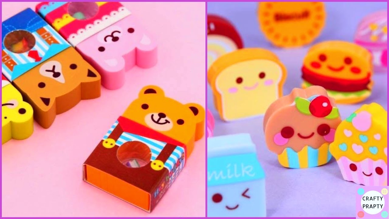 🌈 DIY cute stationery / How to make stationery supplies at home / handmade  stationery/ easy crafts 