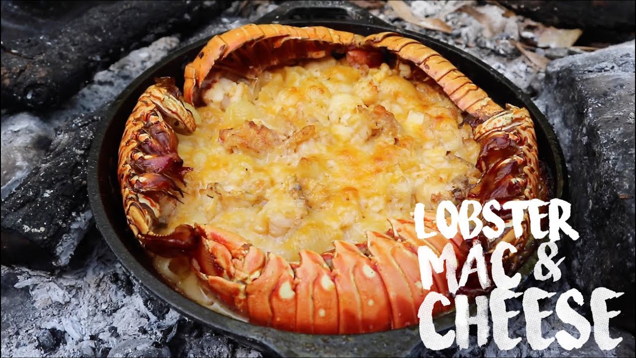 Amazing Lobster Mac and Cheese | Jamaica Outdoor Cooking - YouTube