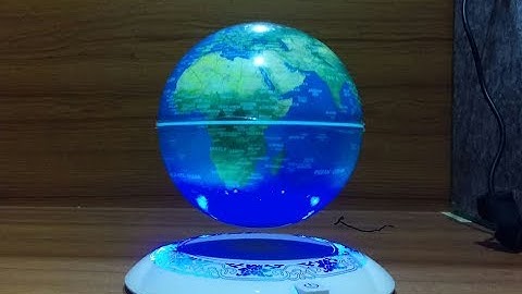 High quality magic magnetic floating globe unboxing review, Multi-color, how to set